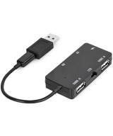 Lector de Tarjetas TF/SD y HUB USB 2.0 OTG Micro USB