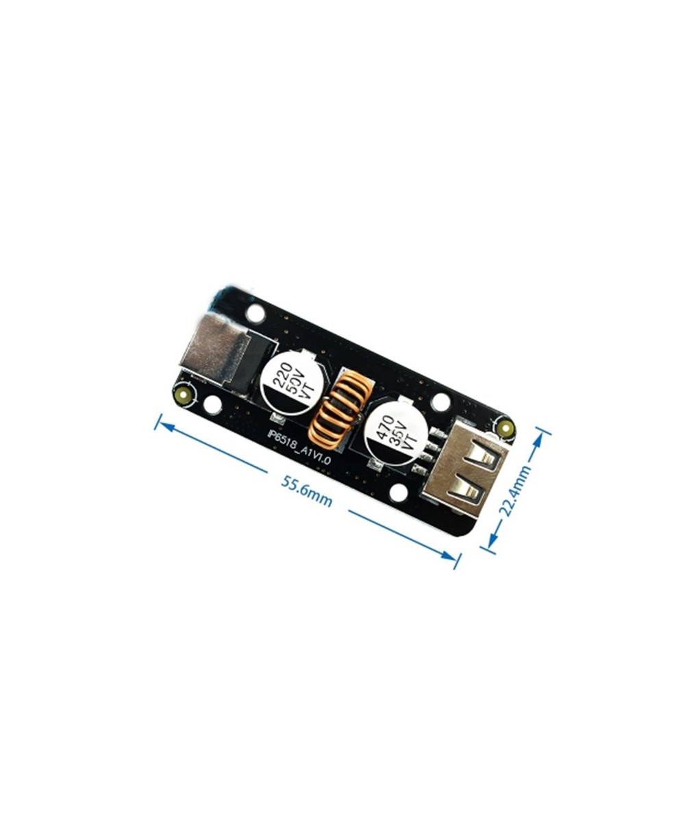Modulo de Carga Rapida de Protocolo IP6518 BC1.2PD QC3.0 USB-A/USB-C