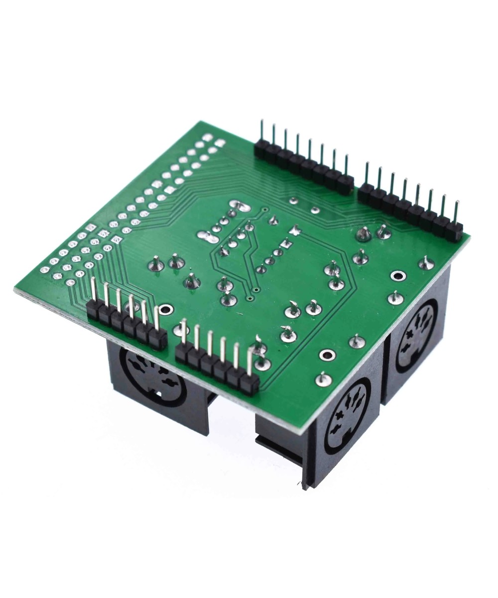 Modulo Shield de Interfaz Digital MIDI Compatible con Arduino