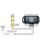 Modulo Sensor de Movimiento PIR con Temporizador 12-24V 6A