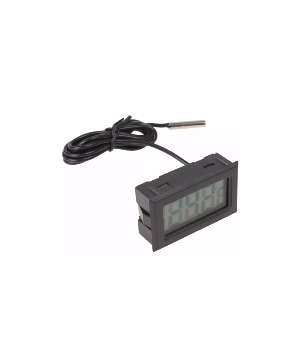 Medidor Digital de Temperatura con Sonda para Interiores