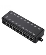 Adaptador HUB POE Pasivo RJ45 8 Puertos 12-48VDC