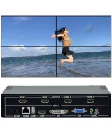 Separador Multipantalla Videowall 1 Entrada x 4 Salidas HDMI/VGA/DVI/RS232/USB