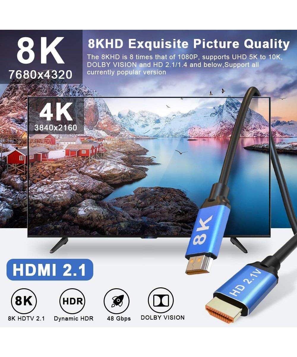 Cable 8K HDMI HD2.1V