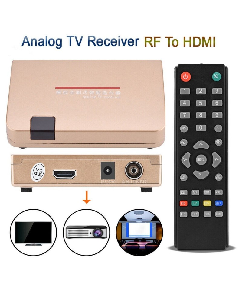 Sintonizador analogico RF a HDMI