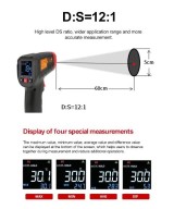 Pistola termica infrarrojo, Termometro Infrarrojo UNI-T UT306C PRO