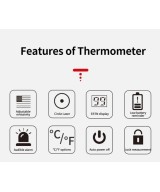 Pistola termica infrarrojo, Termometro Infrarrojo UNI-T UT306C PRO