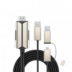 Adaptador USB-C/ Lightning/...