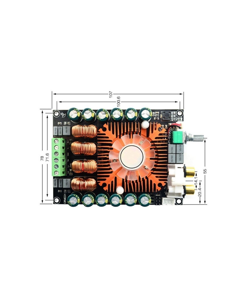 Tarjeta Amplificadora de Audio TDA7498E 160W x 2 Clase D