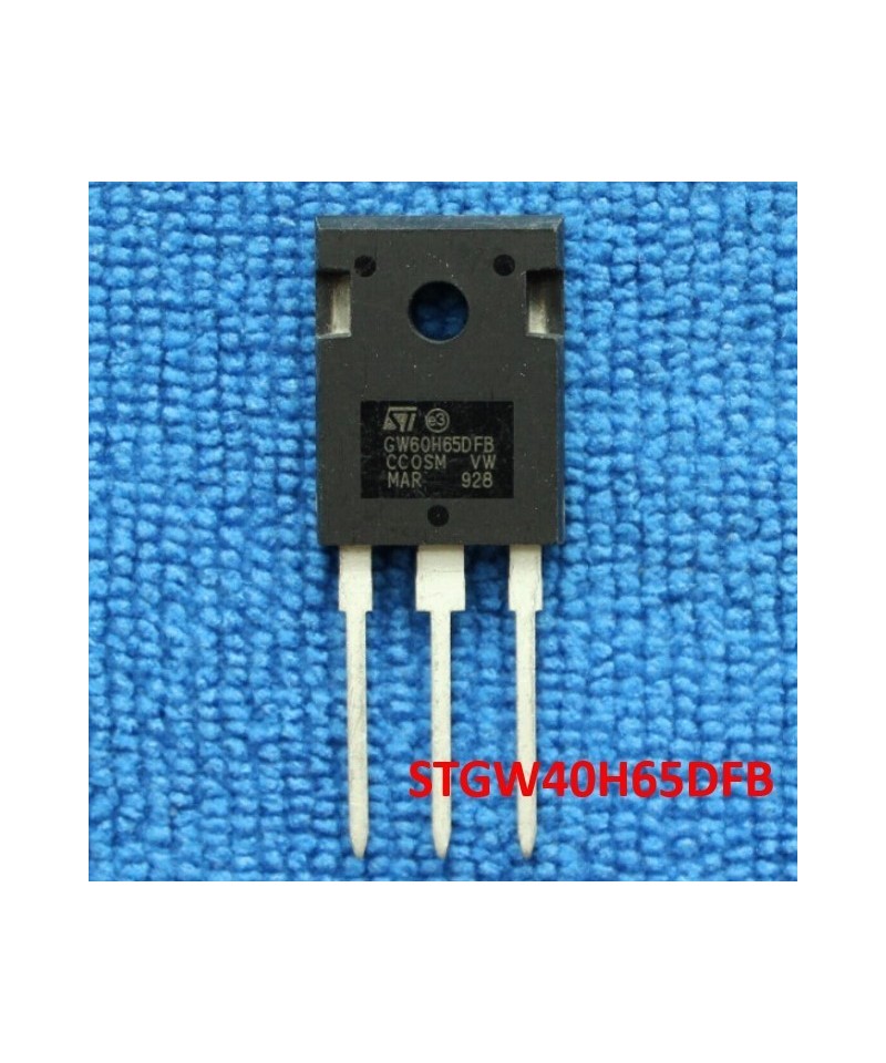 Transistor STGW40H65DFB TO-247 40A 650V IGBT