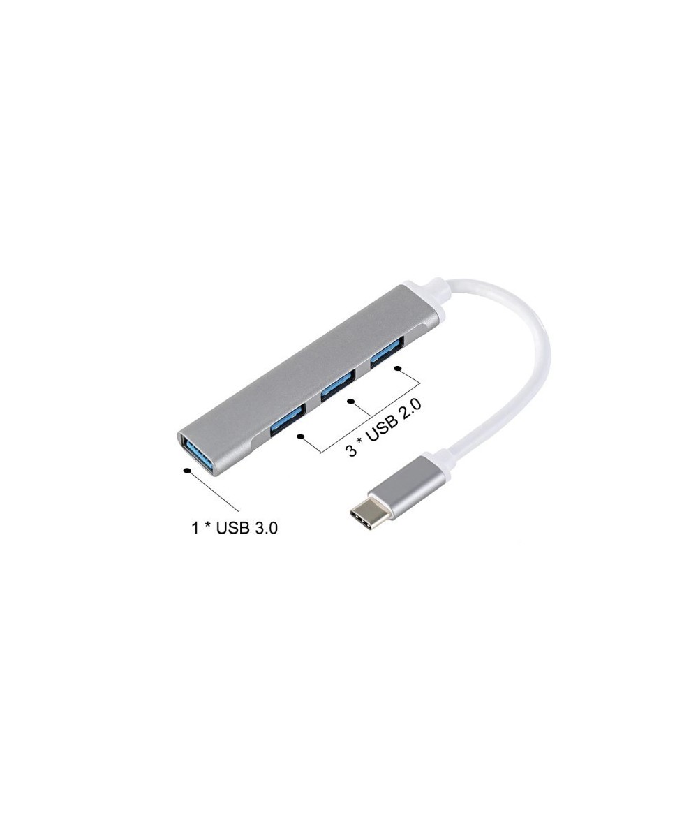 HUB USB-C 3.0 de 4 Puertos USB 3.0