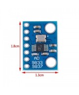 Modulo Generador de Señales AD9833 DDS de Onda Cuadrada/Triangular/Sinusoidal