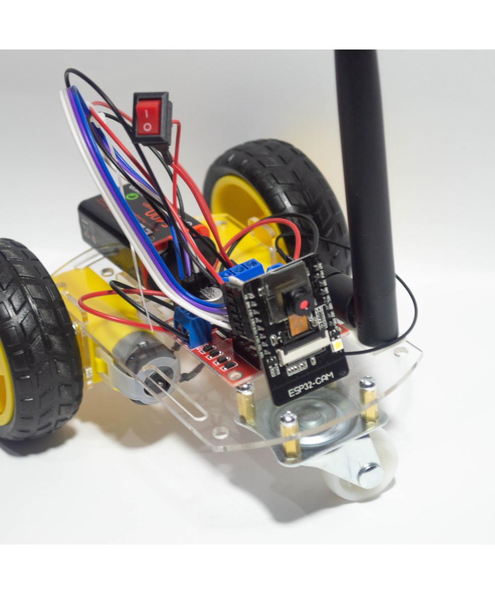 Carrito Robot con Camara ESP-32 WIFI