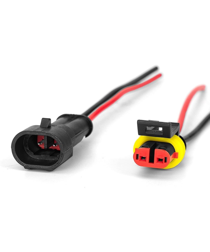 Conector Impermeable Hembra-Macho 2 / 3 /4 Pines