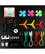 Kit de motor de circuito electrico, experimento cientifico, kit educativo