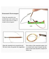 Kit de experimento de electricidad y magnetismo para niños, estudiantes, laboratorios de física escolar,
