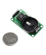 Modulo de reloj tiempo real RTC DS1302 mas batería