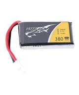 Bateria Recargable tipo LiPo 3.7V 380mAH conector JST 25C