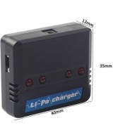 Cargador de Baterías LiPo 3.7V XH2.54mm