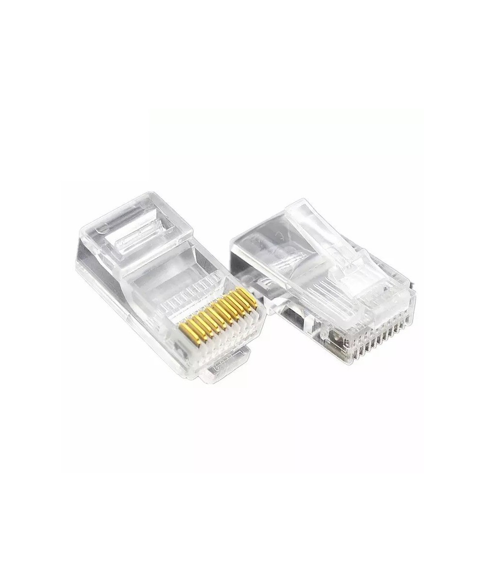 Conector RJ45 10 Pines Cat5e para Cable de Red (10U)