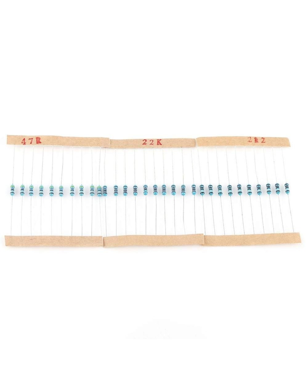 Resistencias de Filamento de Carbon 1/4W 1 Valor (10 Unidades)