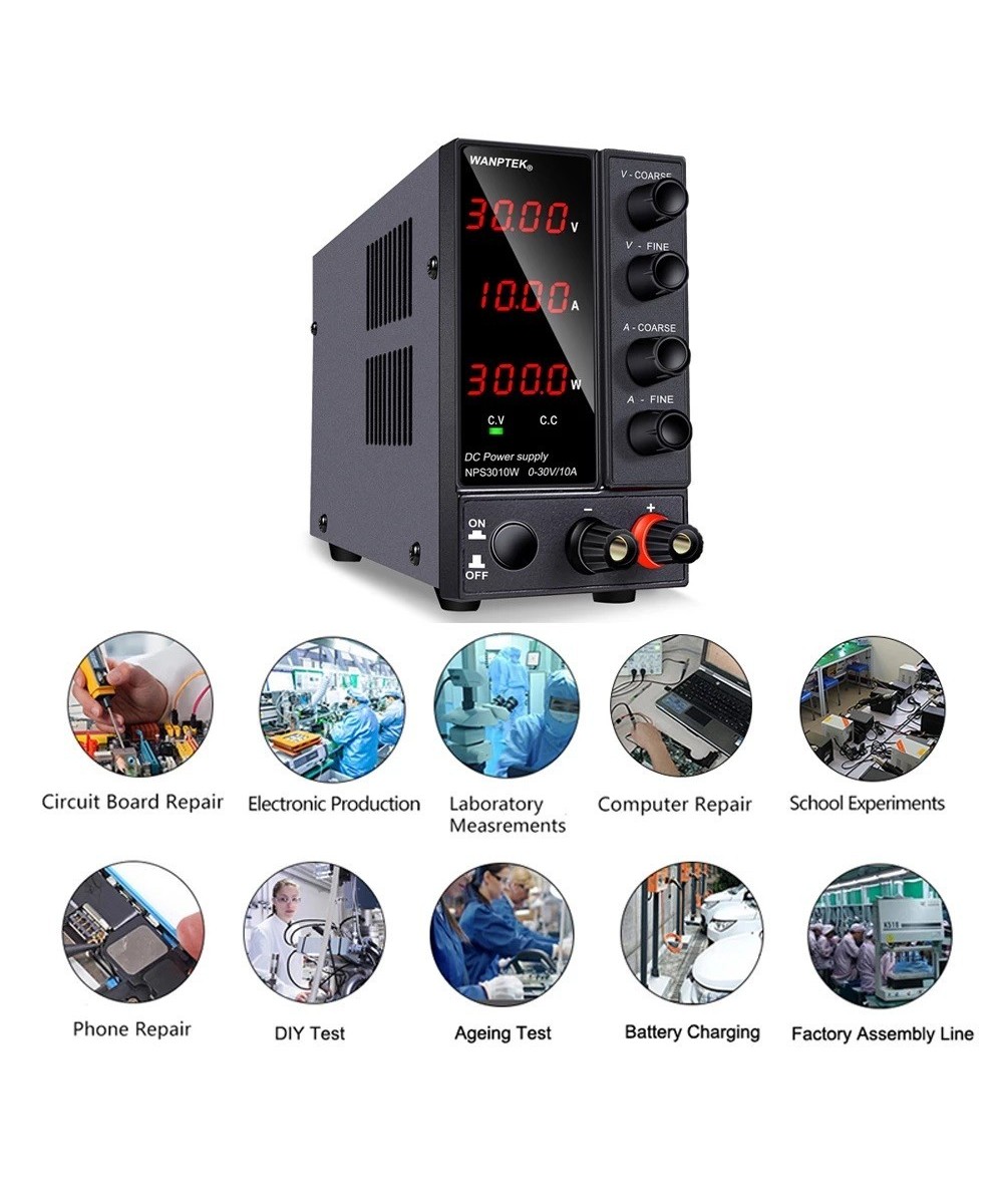 Fuente de Alimentacion Variable 30V 10A ToAuto NPS3010W