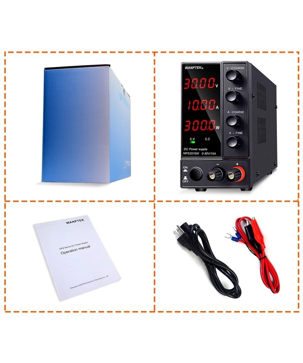 Fuente de Alimentacion Variable 30V 10A ToAuto NPS3010W