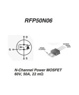 Transistor IRF50N06 TO-220 60V 50A