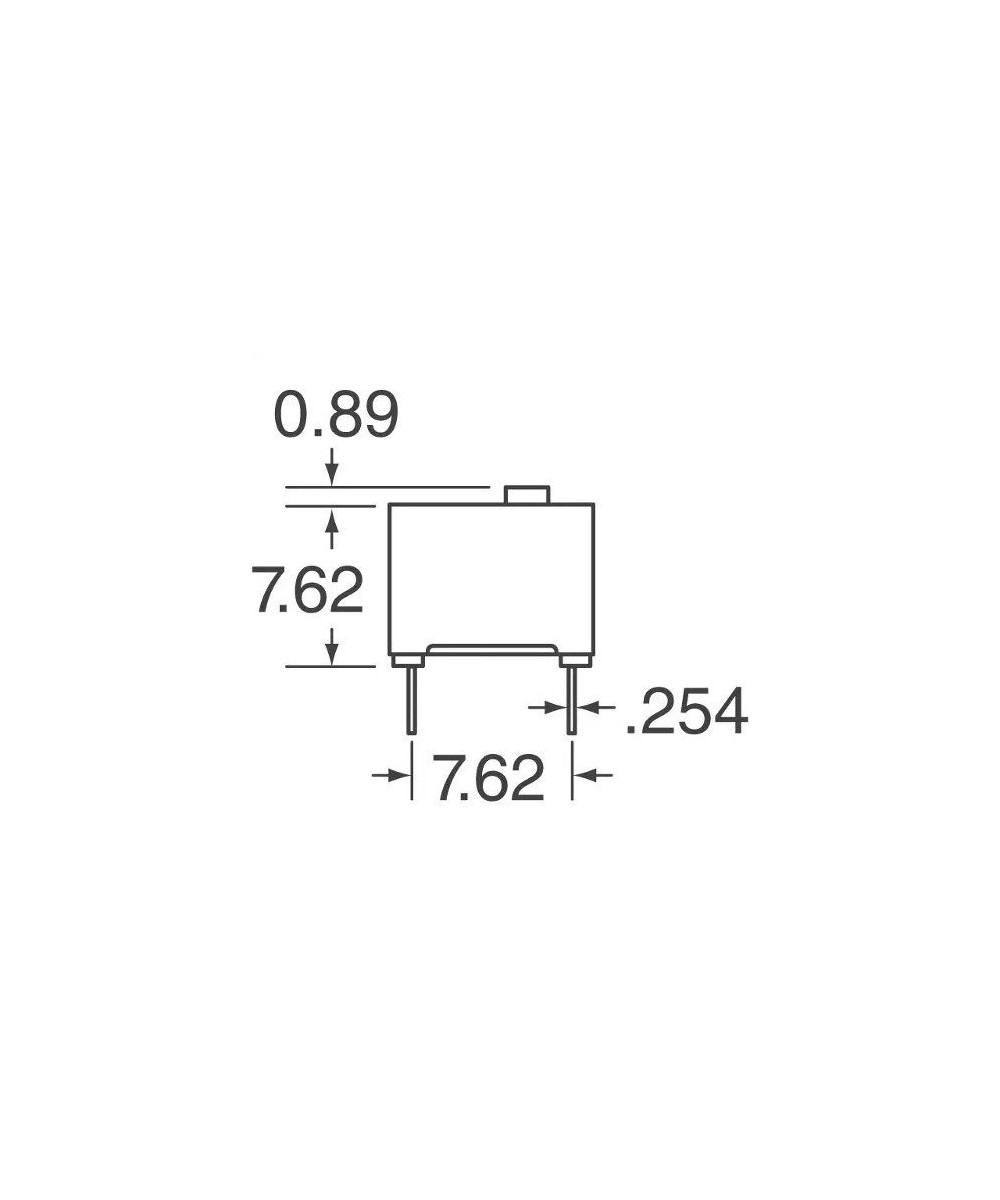 Mini Interruptor de 2/4/6/8/10/12 Posiciones 2.54mm (DIP Switch)