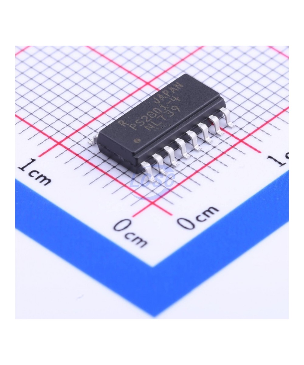 Optoacoplador PS2801-4 (SOP)