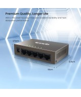 Separador Switch Ethernet 10/100 Mbps 5 / 8 puertos Tenda