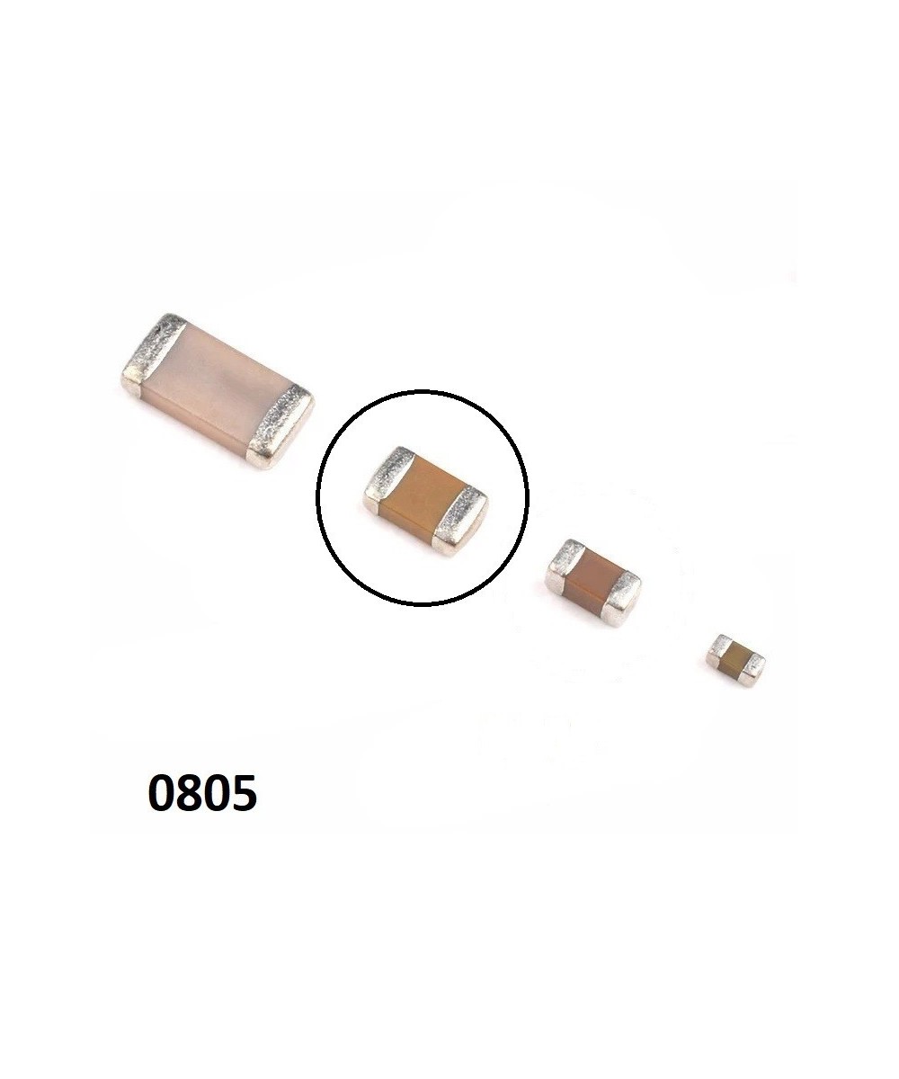 Capacitor Ceramico SMD 0805 25V/50V (2 Unidades)