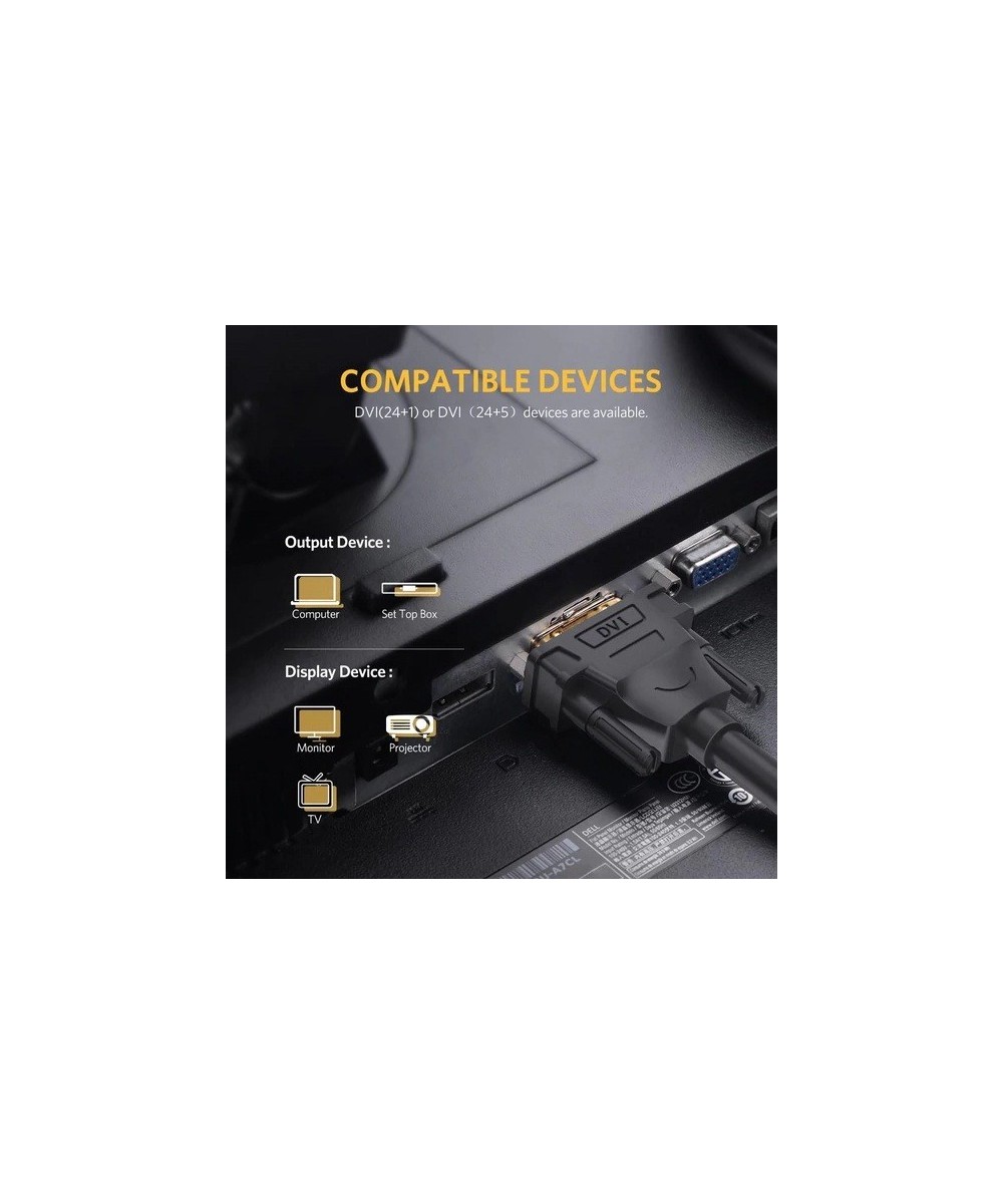 Cable DVI-D 24+1 Pines Macho-Macho 1.5M