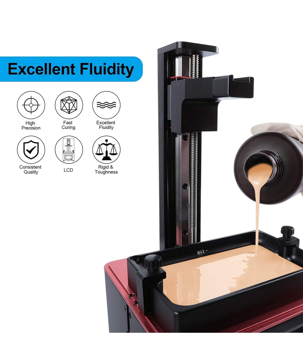 Resina de fotopolímero de curado UV ELEGOO 500g 405nm para impresoras 3D