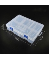 Caja Plastica Organizadora Doble Capa 233x161x58mm