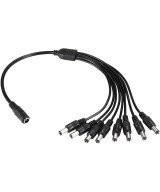 Distribuidor de Energia DC de 1 Entrada Hembra a 8 Salidas Macho