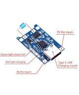 Cargador de Bateria BMS USB-C TP4056 1A