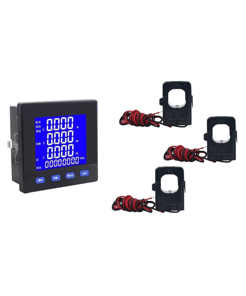 Monitor de Voltaje y Corriente Multifuncion DB194E-9S4 Trifasico