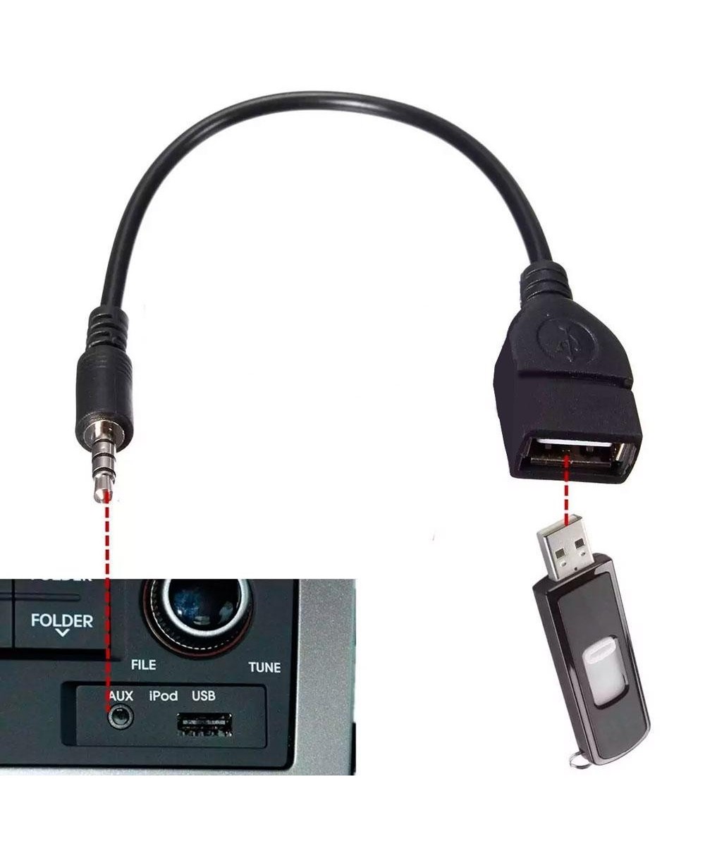 Cable Jack 3.5MM a OTG USB 2.0 Hembra