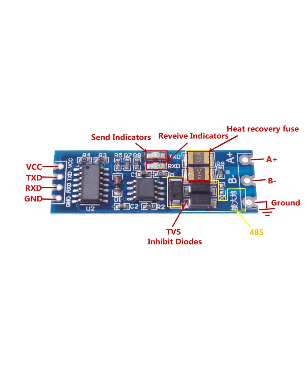 Modulo Convertidor de TTL a RS485