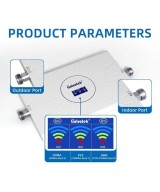 Kit amplificador de señal celular 2G/3G/4G TIGO y Claro, 850/1900/1700/2100MHz LINTRATEK AA23-CPA