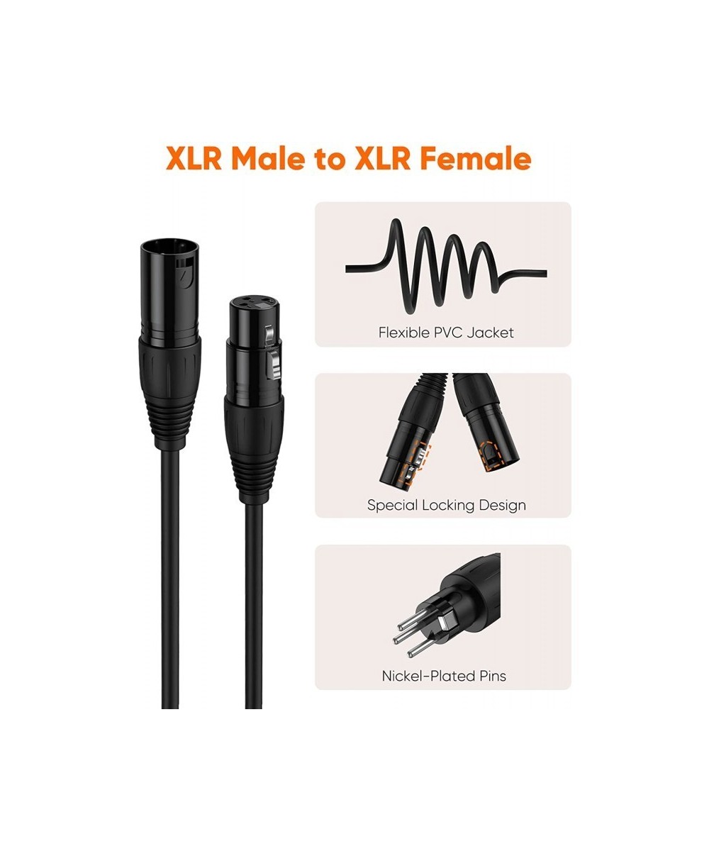 Cable XLR Hembra-Macho 3FT / 1M