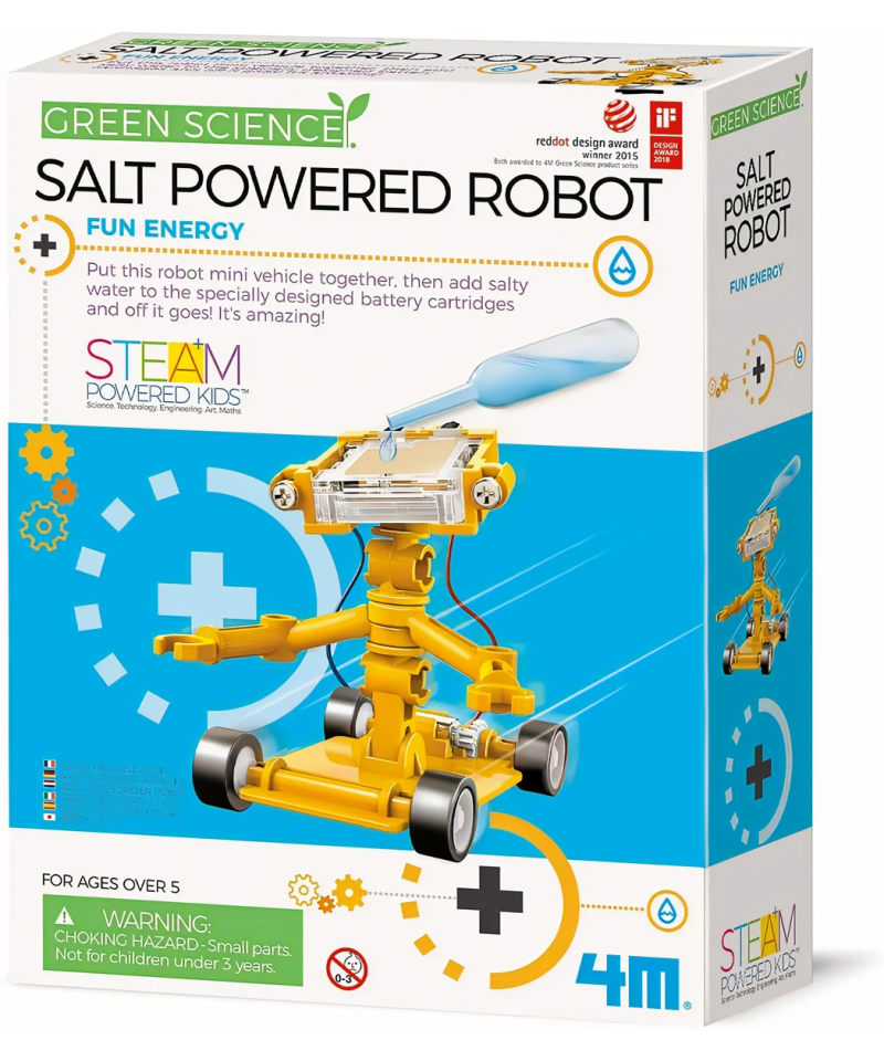 Robot Kids Robot accionado por agua salada