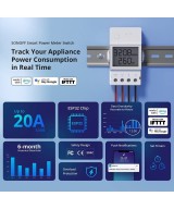 Medidor de Potencia e Interruptor WIFI POW Elite POWR3200D Sonoff