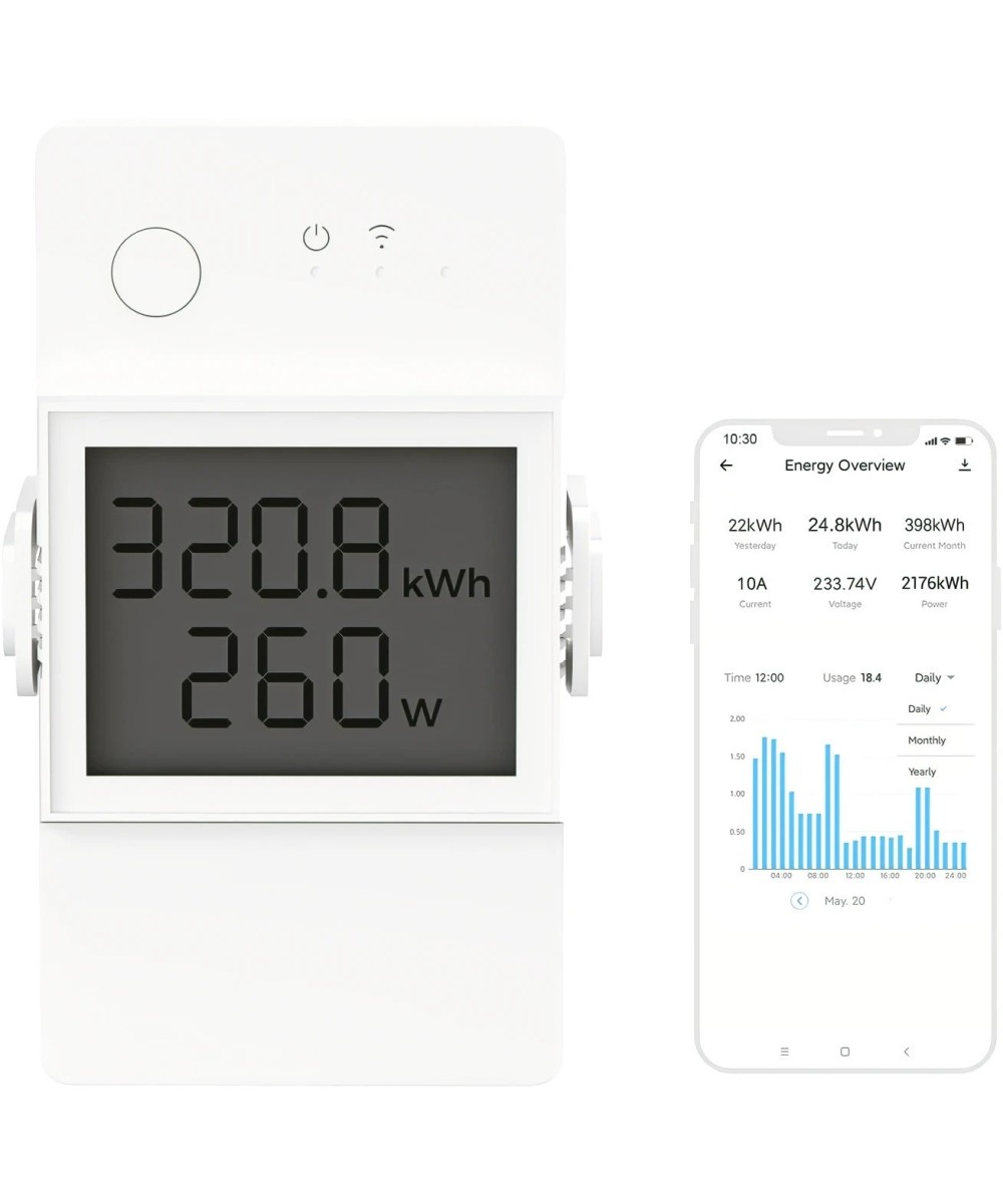 Medidor de Potencia e Interruptor WIFI POW Elite POWR3200D Sonoff