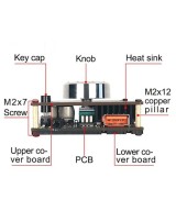 Tarjeta Amplificador de Audio 100W+100W Bluetooth 5.0 ZK-1002M