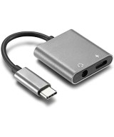 convertidor de USBC a USBC y 3.5mm UGREEN chip DAC