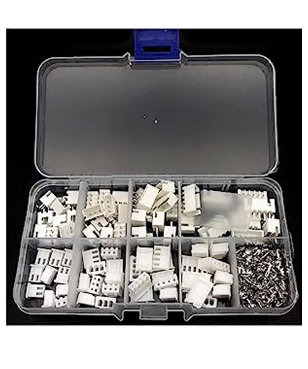 Kit de Terminales de conexión XH2.54mm 230pcs 2/3/4/5 pines