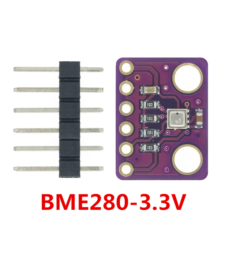 Sensor de presion temperatura, humedad y presion atmosferica BME280 3.3V