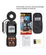Luxometro 1010D+  Medidor de intensidad de luz VICTOR